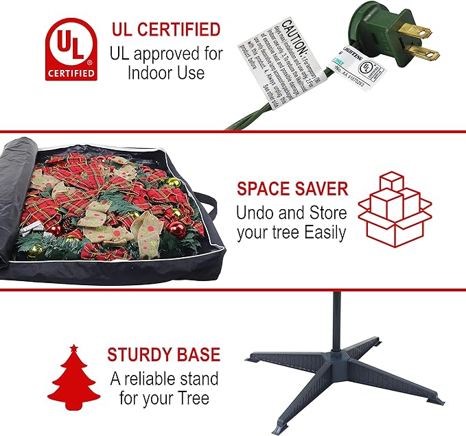 Portable Pop Up Christmas Tree That Saves Space
