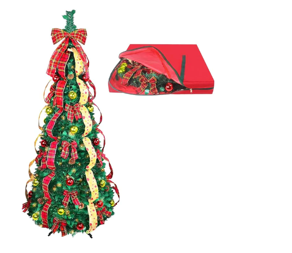 6ft Christmas Tree - Pop Up Christmas Tree