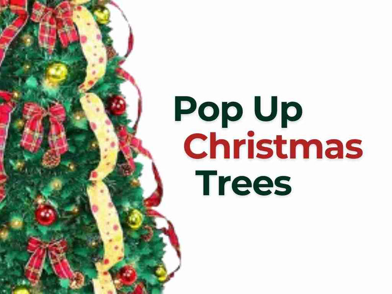 7.5 Ft Pop Up Christmas Tree for Sale with Storage Bag Included